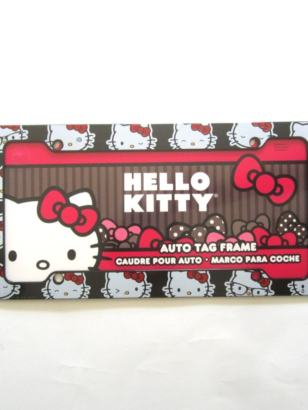 Hello Kitty Auto Tag Frame Car Trucks